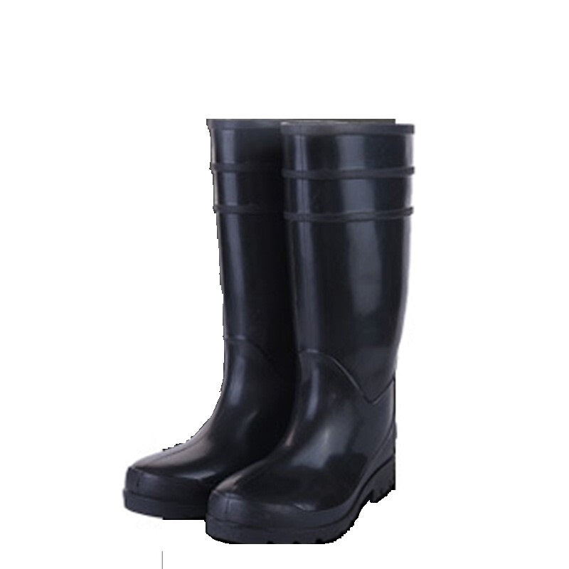 A202 Bright Rain Boots - Black