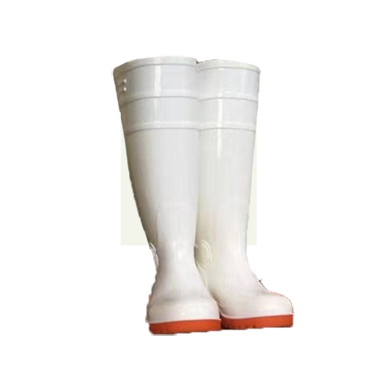 A202 Bright Rain Boots - White