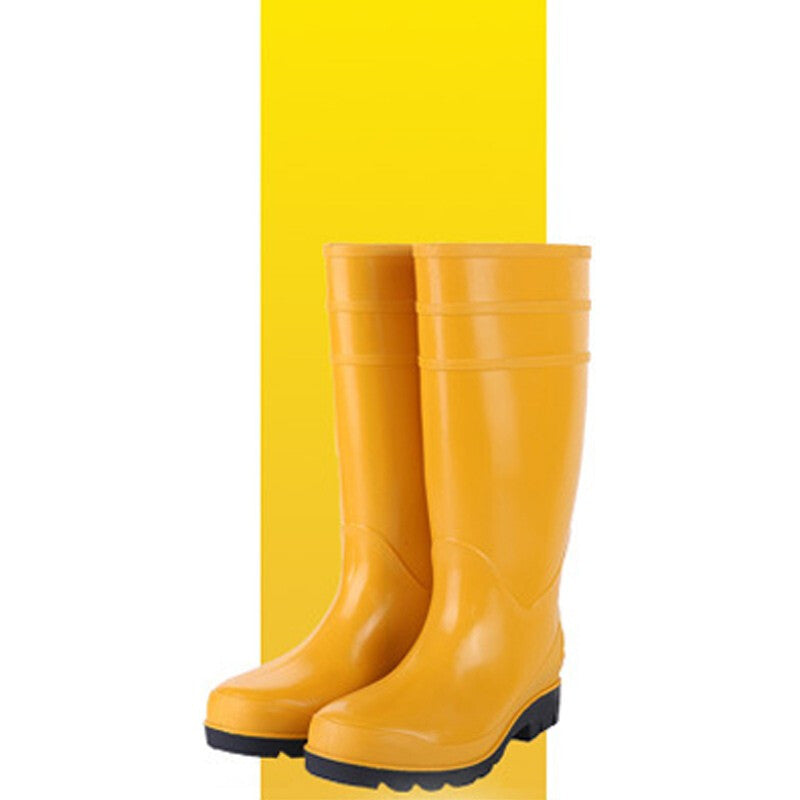 A202 Bright Rain Boots - Yellow