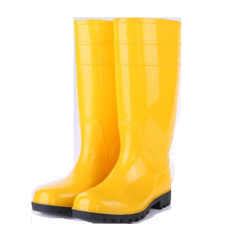 A202 Bright Rain Boots - Yellow