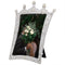 Tooarts jewelry photo frame aluminum material mosaic diamond and pearl handmade desktop decoration photo frame