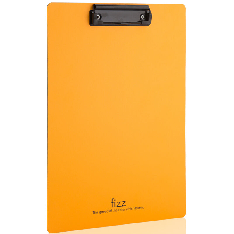 A6383 Premium Thick Clip Writing Board - Orange