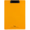 A6383 Premium Thick Clip Writing Board - Orange