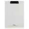 A6383 Premium Thick Clip Writing Board - White