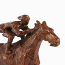 Tomfeel Horse Racing Modern Bronze Animal Sculpture