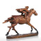 Tomfeel Horse Racing Modern Bronze Animal Sculpture