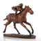 Tomfeel Horse Racing Modern Bronze Animal Sculpture