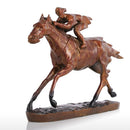 Tomfeel Horse Racing Modern Bronze Animal Sculpture