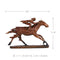 Tomfeel Horse Racing Modern Bronze Animal Sculpture