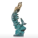 Tomfeel Mermaid Bronze  Modern Design Ocean Goddess Female Statue