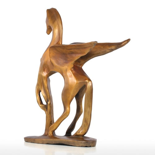 Tomfeel  Flying Horse Modern Bronze Animal Sculpture