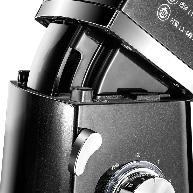 ACA AM-CG108 Premium Stand Mixer - Black