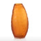 Tall Orange Glass Vase Ideal Gift for Wedding and Special Occasion Use for Roses Floral Arrangements Glass Vase Filler