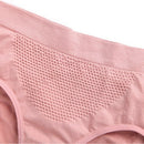 Women Triangle Seamless Panties Honeycomb Underpants