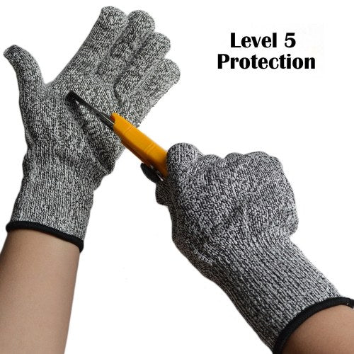 Anti-cut Gloves 5 Grade Safety Cut Proof Stab Resistant Stainless Steel