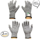 Anti-cut Gloves 5 Grade Safety Cut Proof Stab Resistant Stainless Steel