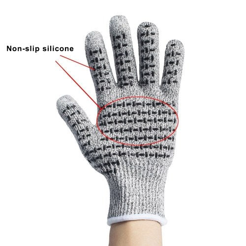 Anti-cut Gloves 5 Grade Safety Cut Proof Stab Resistant Stainless Steel