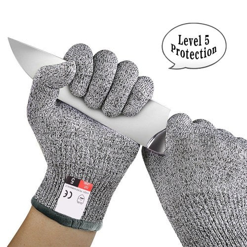 Anti-cut Gloves 5 Grade Safety Cut Proof Stab Resistant Stainless Steel