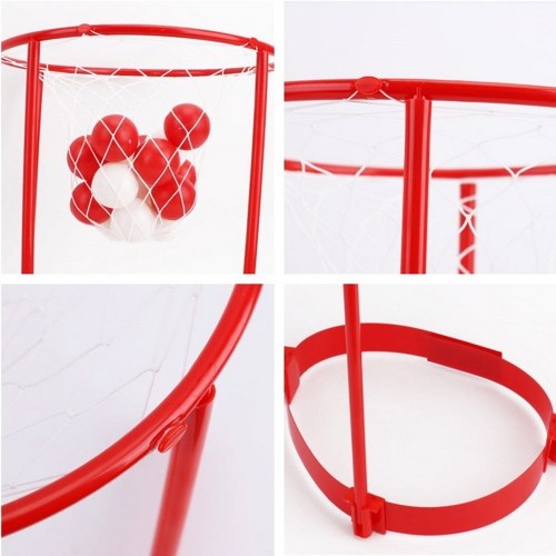 Creative Toy Plastic Pitching Basketball Head Basketball - Child Interactive Toys Hat