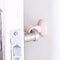 Anti-noise silicone door handle