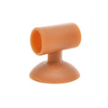 Anti-noise silicone door handle