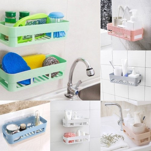 Plastic Hanging Bathroom Shelf