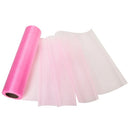 29CM * 25M Mariage Yarn Tulle Sheer Rolled Shape Elegant Gauze Mesh