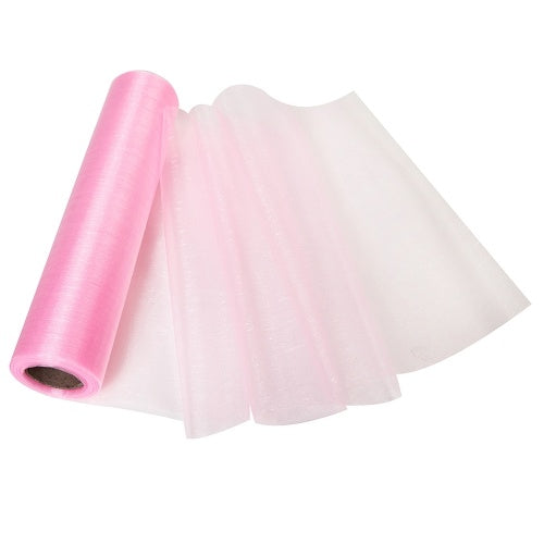 29CM * 25M Mariage Yarn Tulle Sheer Rolled Shape Elegant Gauze Mesh