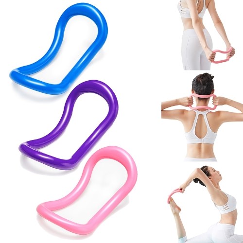 Yoga Ring Mini Small Portable Relax Stretch Massage Shoulder Back Legs Body