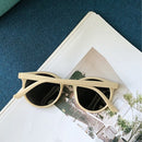 Retro Round Rim Fashion  Street Snap All-Match Sunglasses