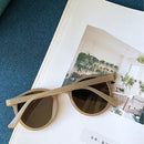 Retro Round Rim Fashion  Street Snap All-Match Sunglasses