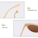 Retro Round Rim Fashion  Street Snap All-Match Sunglasses