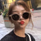 Retro Round Rim Fashion  Street Snap All-Match Sunglasses