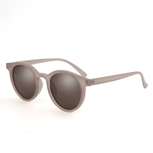 Retro Round Rim Fashion  Street Snap All-Match Sunglasses