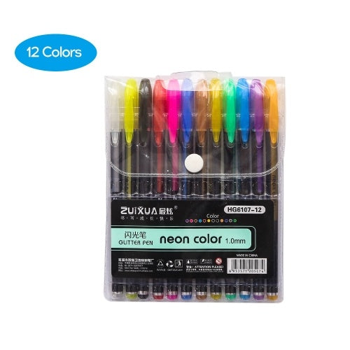 Multi Color Rainbow  Highlighter Gel Pen