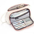 Simple Cute Pen Pencil Case Big Capacity Canvas Storage Bag