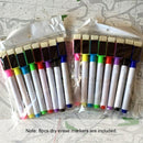 8pcs Color Magnetic Dry Erase Markers Set