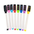 8pcs Color Magnetic Dry Erase Markers Set