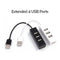 Portable Mini USB2.0 Port Four-In-One HUB Laptop Deconcentrator