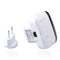 WiFi Range Extender 300Mbps Fast Wirelessly Repeater 2.4GHz Band Signal Booster One Key Easy Setup AP-Mode / Repeater Mode