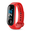 M3 Intelligent Watch Color Screen BT Sports IP67 Waterproof Watch Steps Counting Blood Pressure Heart Rate Monitoring Fitness Watch