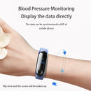 M3 Intelligent Watch Color Screen BT Sports IP67 Waterproof Watch Steps Counting Blood Pressure Heart Rate Monitoring Fitness Watch