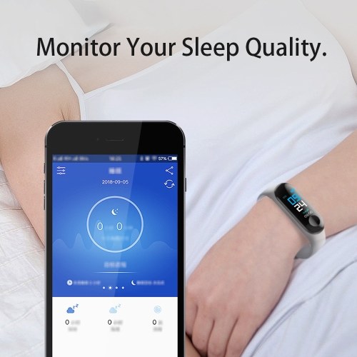 M3 Intelligent Watch Color Screen BT Sports IP67 Waterproof Watch Steps Counting Blood Pressure Heart Rate Monitoring Fitness Watch