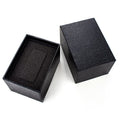 YAZOLE Watch Box Organizer Single Black Box Watch Packaging Boxes for Watch Bracelet Jewelry