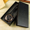 YAZOLE Watch Box Organizer Black Long Universal Watch Boxes Packaging Gift Box for Watch Bracelet Jewelry