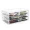 Transparents Acrylic Lipstick Storage Case Desktop Jewelry Storage Case With Drawer