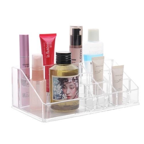 Transparents Acrylic Lipstick Storage Case Desktop Jewelry Storage Case With Drawer