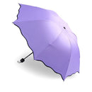 Rain Windproof Sunscreen Magic Flower Dome Ultraviolet-proof Folding Parasols Sunny Rainy Umbrella