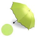 Rain Windproof Sunscreen Magic Flower Dome Ultraviolet-proof Folding Parasols Sunny Rainy Umbrella