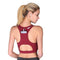 Yoga shockproof sports bra back pocket Padded Racerback Sports Bras